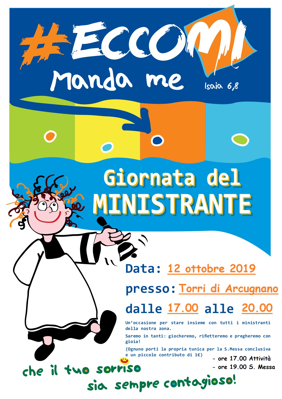 Giornata ministrante 2019 manifesto